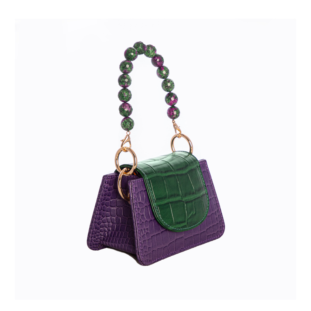 Aliel Purple-Green Horra "حرة" | Maison Orient