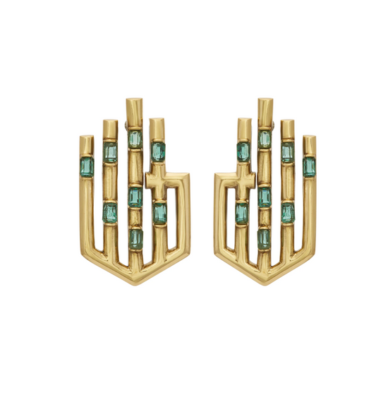 Hamsa Earrings | Maison Orient