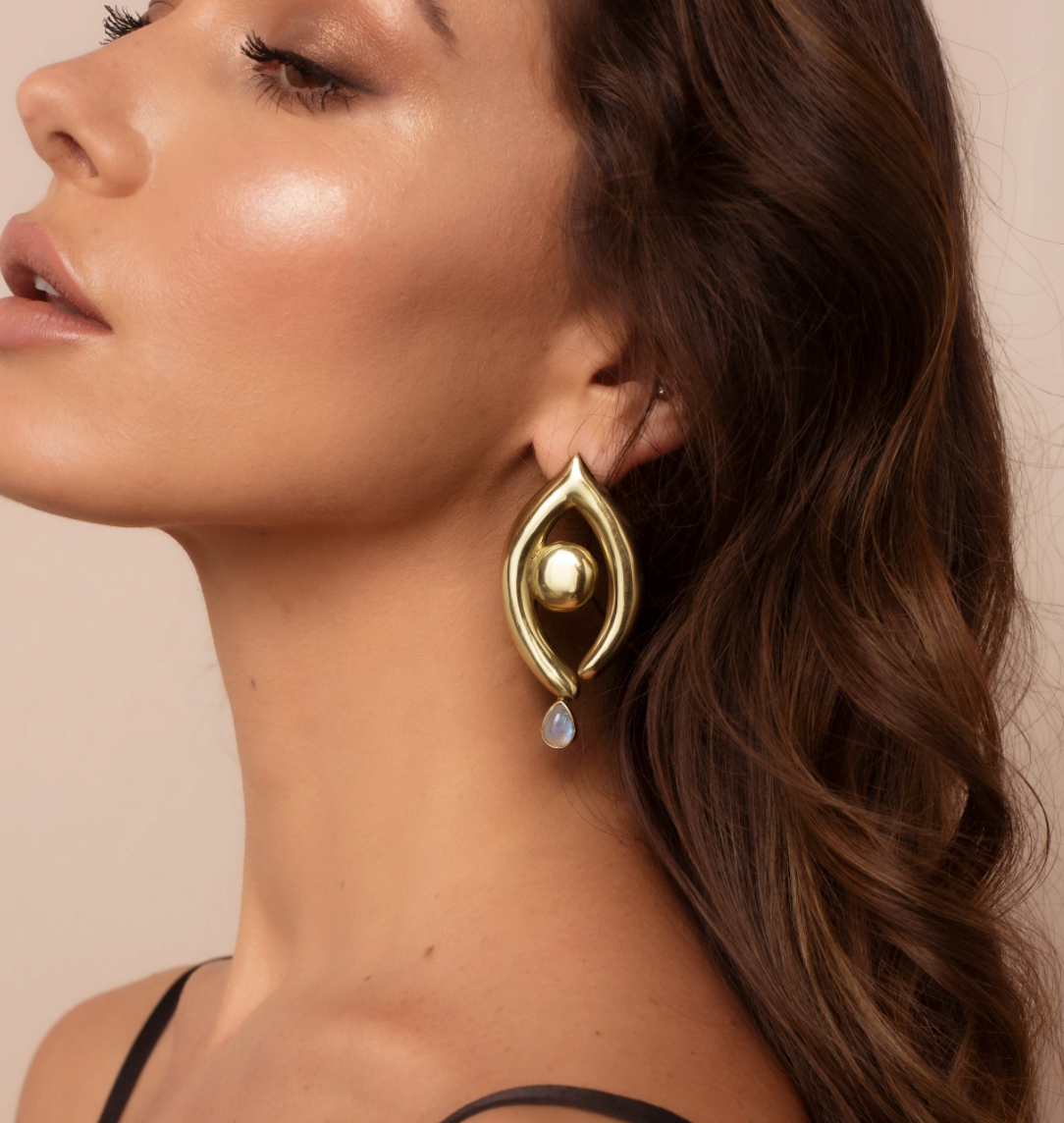 Iris Earrings | Maison Orient