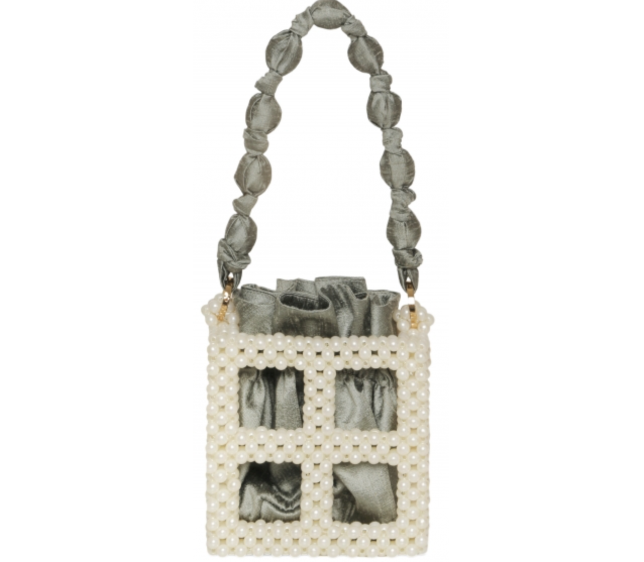 Smoke Small Tekla Bucket Bag | Maison Orient