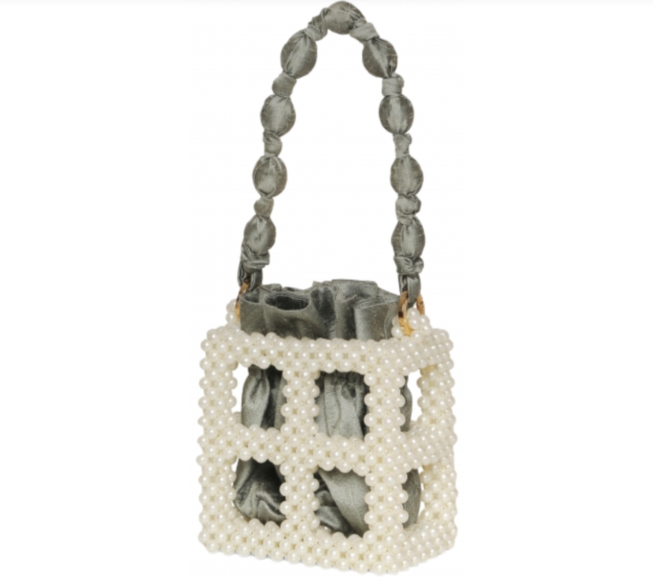 Smoke Small Tekla Bucket Bag | Maison Orient