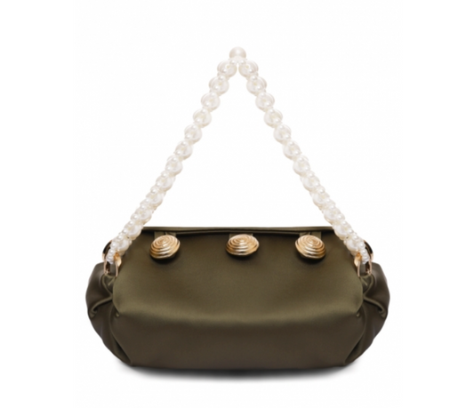 Khaki Small Nino Tote | Maison Orient