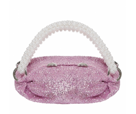 Sparkly Bubblegum Tiny Nino Tote | Maison Orient