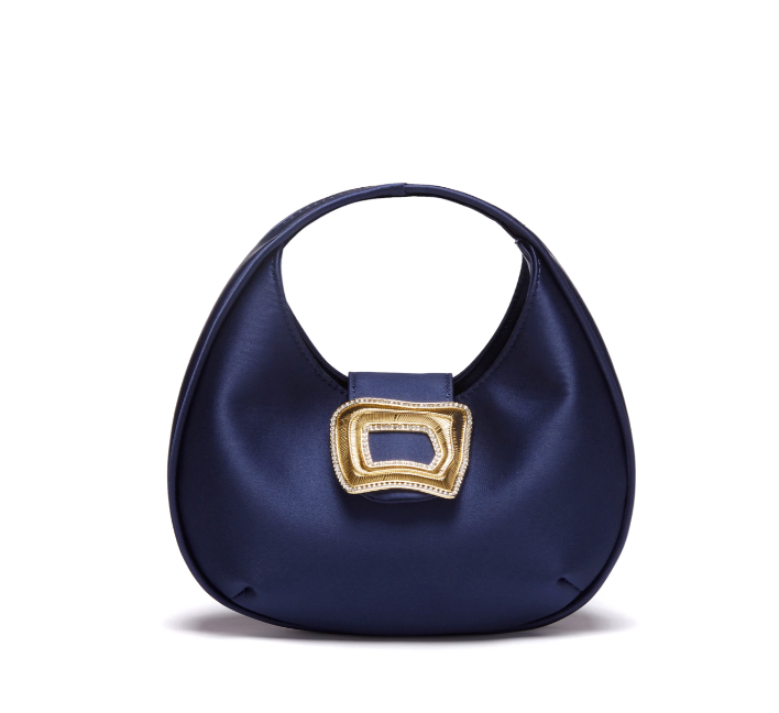 MILA - Navy Satin | Maison Orient