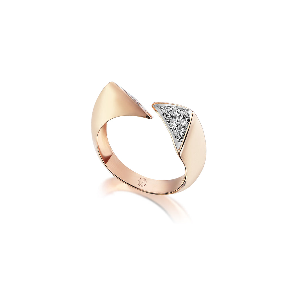 Series Galaxy Diamonds Pinky Ring | Maison Orient