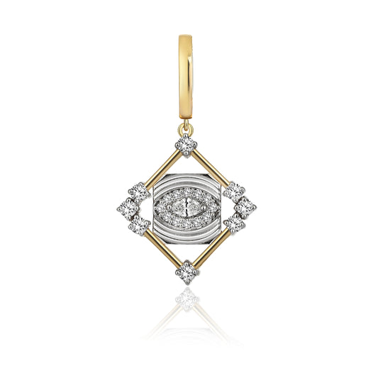 Starlight Marquiese Diamonds Charm | Maison Orient