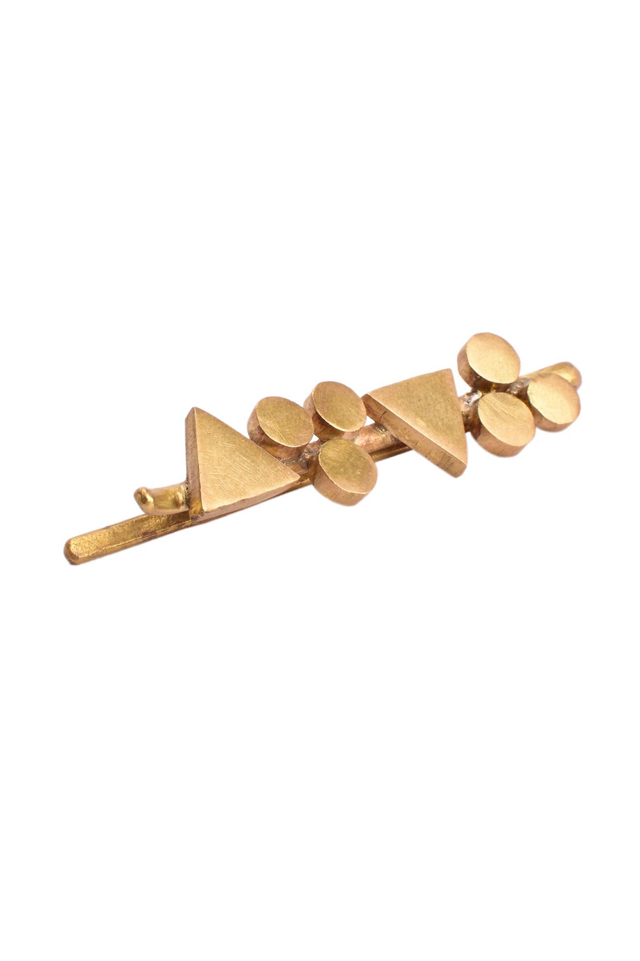 Triangle Circle Bobby Pin | Maison Orient