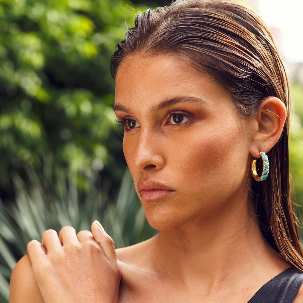 Ala Turquoise Earring - Maison OrientBloom JewelryMaison OrientEarrings