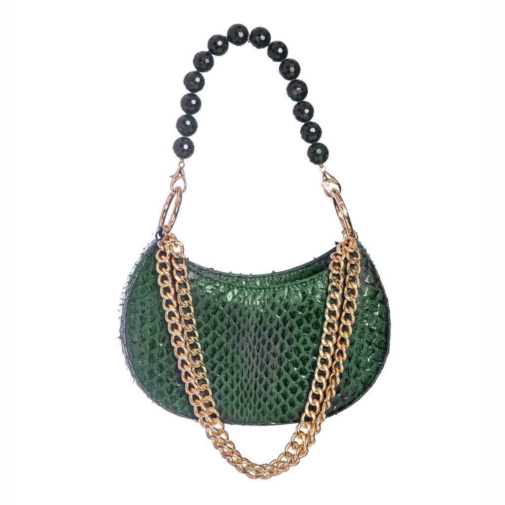 Aliel Dark Green Basita - Maison OrientAlielMaison OrientShoulder Bags