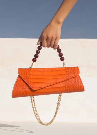 Aliel Orange Ghalia - Maison OrientAlielMaison OrientShoulder Bags