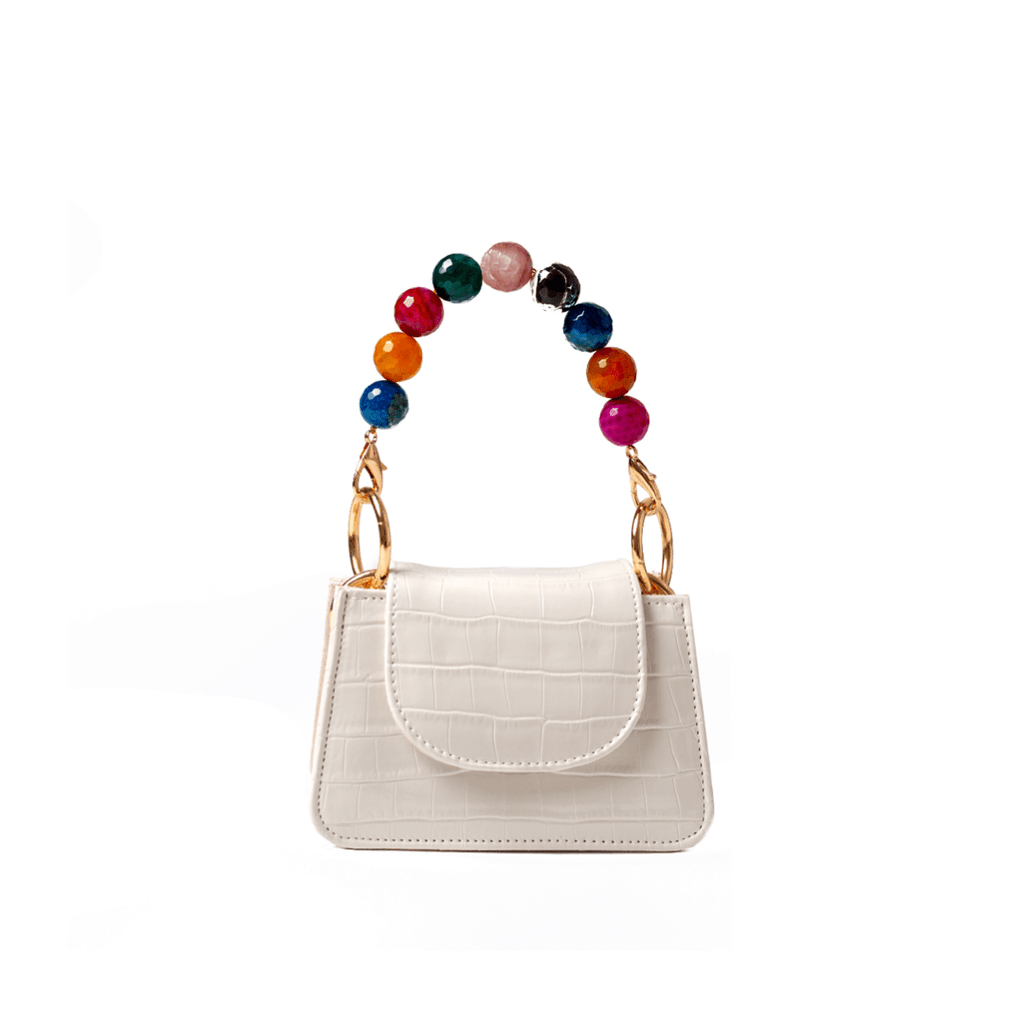 Aliel White/ Multicolored Horra - Maison OrientAlielMaison OrientMini Bags