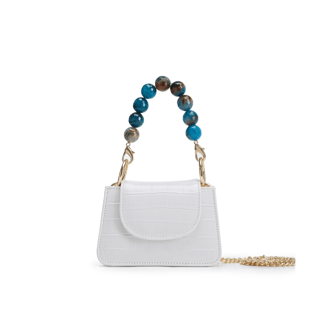 Aliel White/Blue Horra - Maison OrientAlielMaison OrientMini Bags