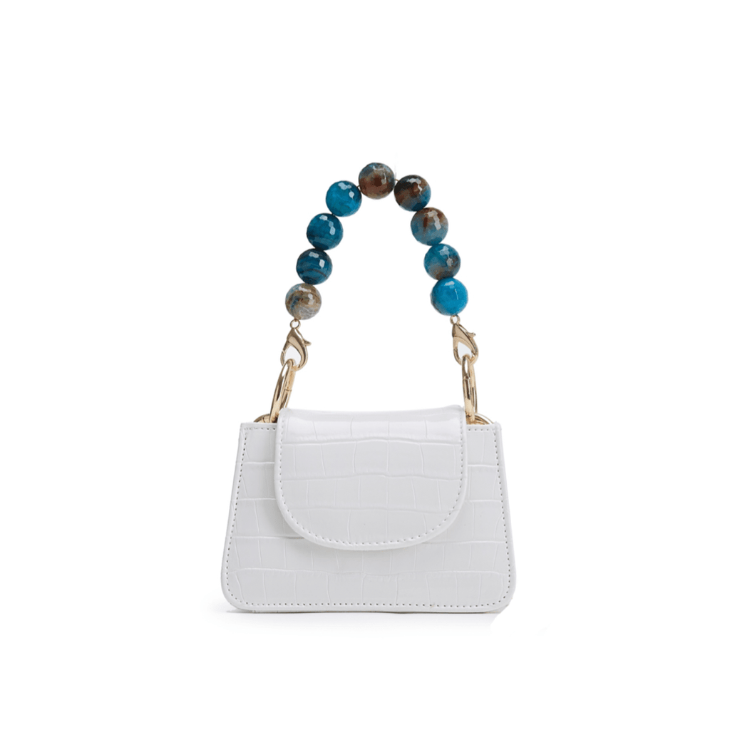 Aliel White/Blue Horra - Maison OrientAlielMaison OrientMini Bags