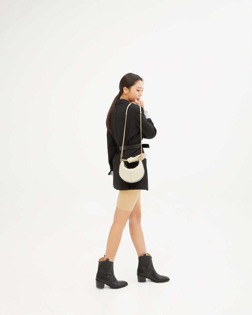 Amelie Mini Light Oatmeal - Maison OrientAMADEE STUDIOMaison OrientClutch Bags