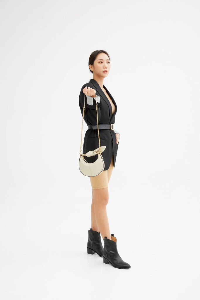 Amelie Mini Light Oatmeal - Maison OrientAMADEE STUDIOMaison OrientClutch Bags