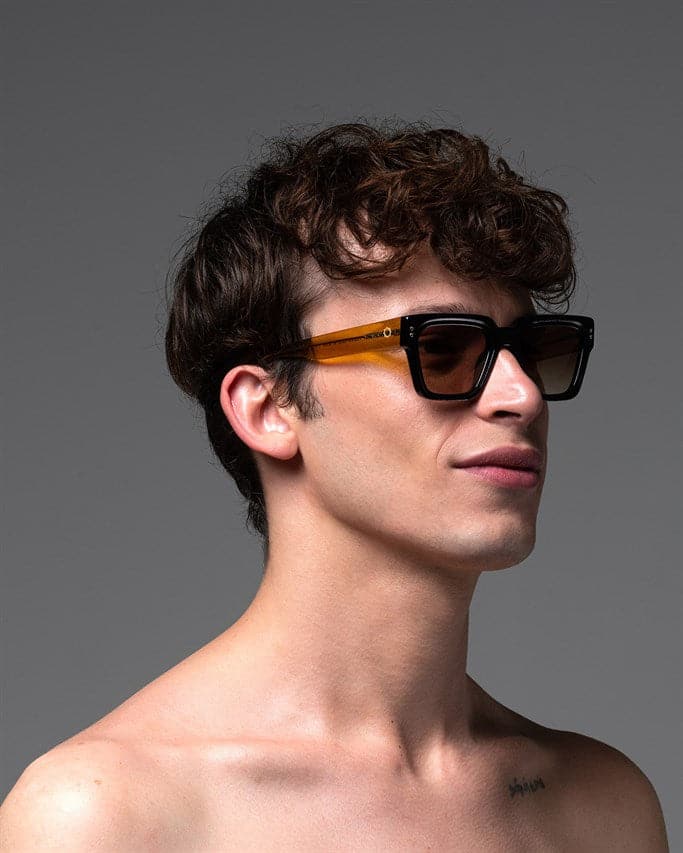 Amethyst Black Gold - Maison OrientSacred GeometryMaison OrientSunglasses