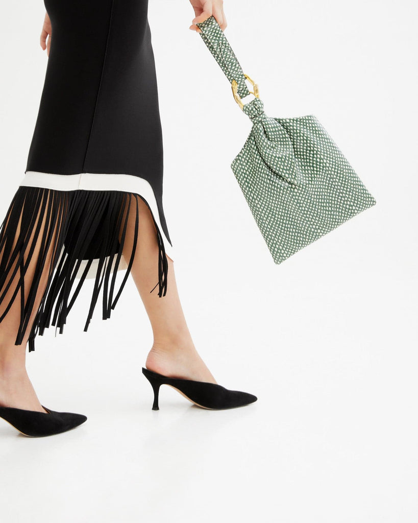 Ami Phyton Embo Green - Maison OrientAMADEE STUDIOMaison OrientBucket Bags
