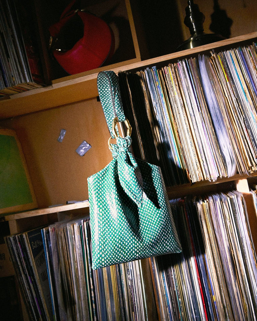 Ami Phyton Embo Green - Maison OrientAMADEE STUDIOMaison OrientBucket Bags