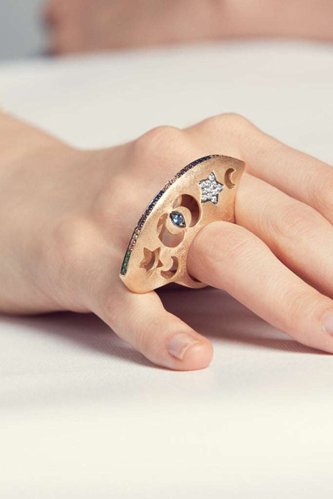 Ammanii The Heavely Dome Ring Vermeil Gold - Maison OrientAmmaniiMaison OrientRings