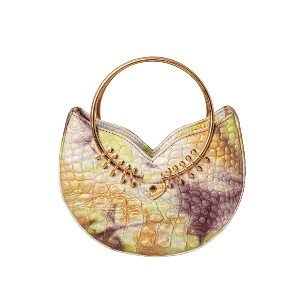 Aubergine Jari'Aa Metal Handle - Maison OrientAlielMaison OrientMini Bags
