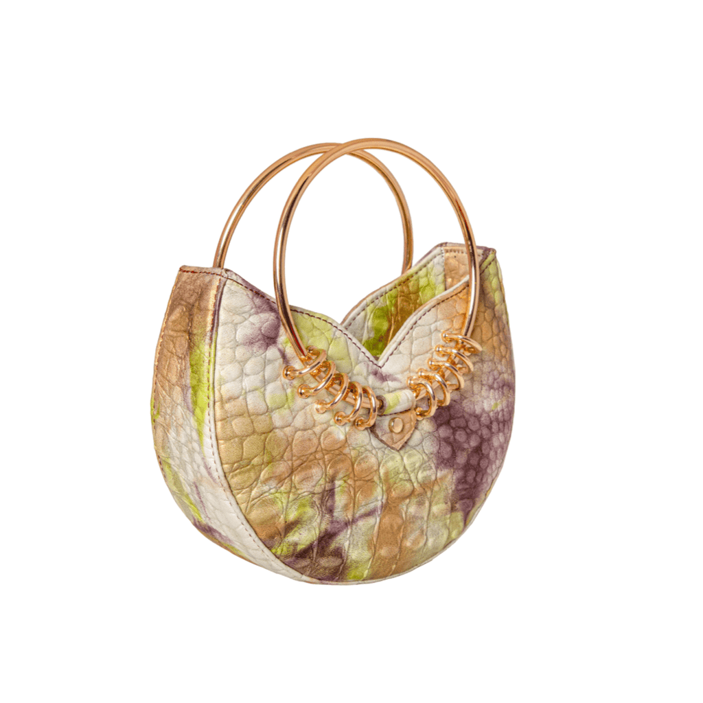 Aubergine Jari'Aa Metal Handle - Maison OrientAlielMaison OrientMini Bags