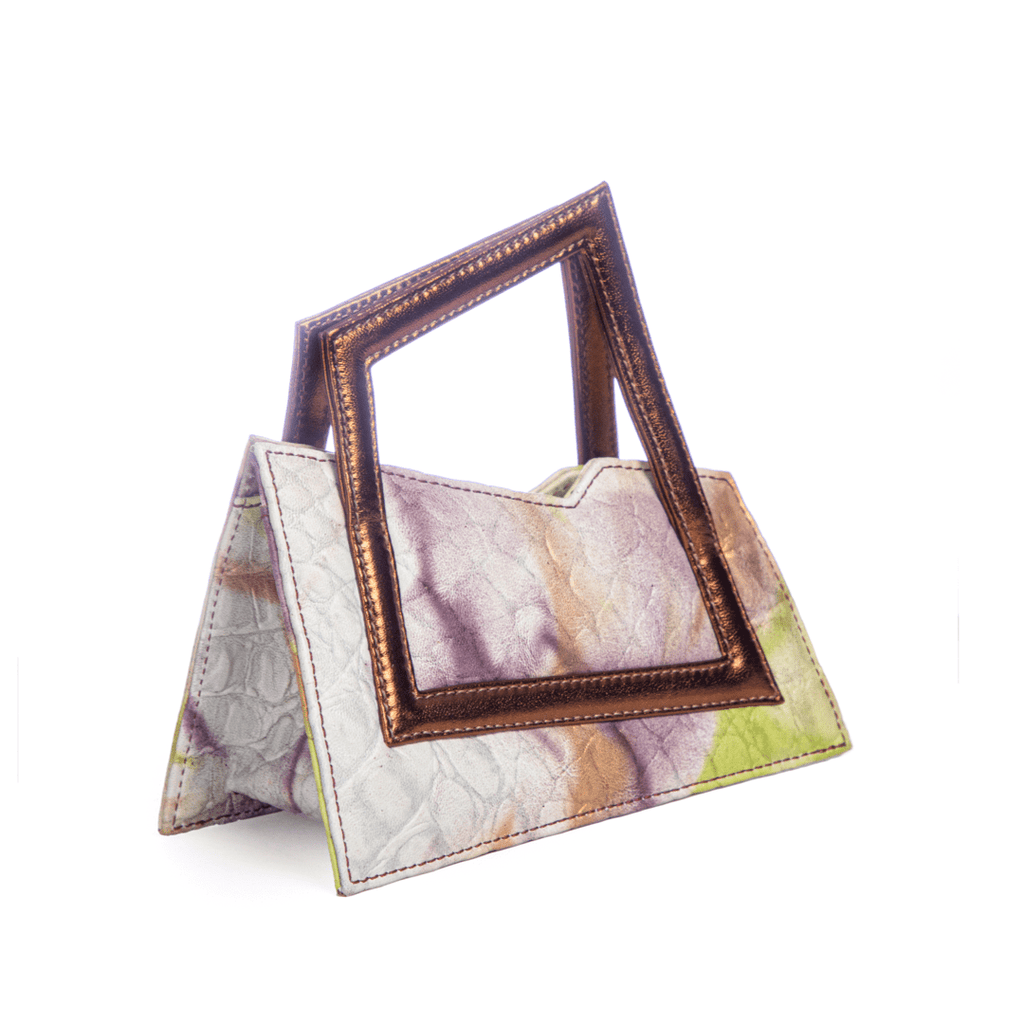 Aubergine Jari’Aa Square Top Handle - Maison OrientAlielMaison OrientMini Bags