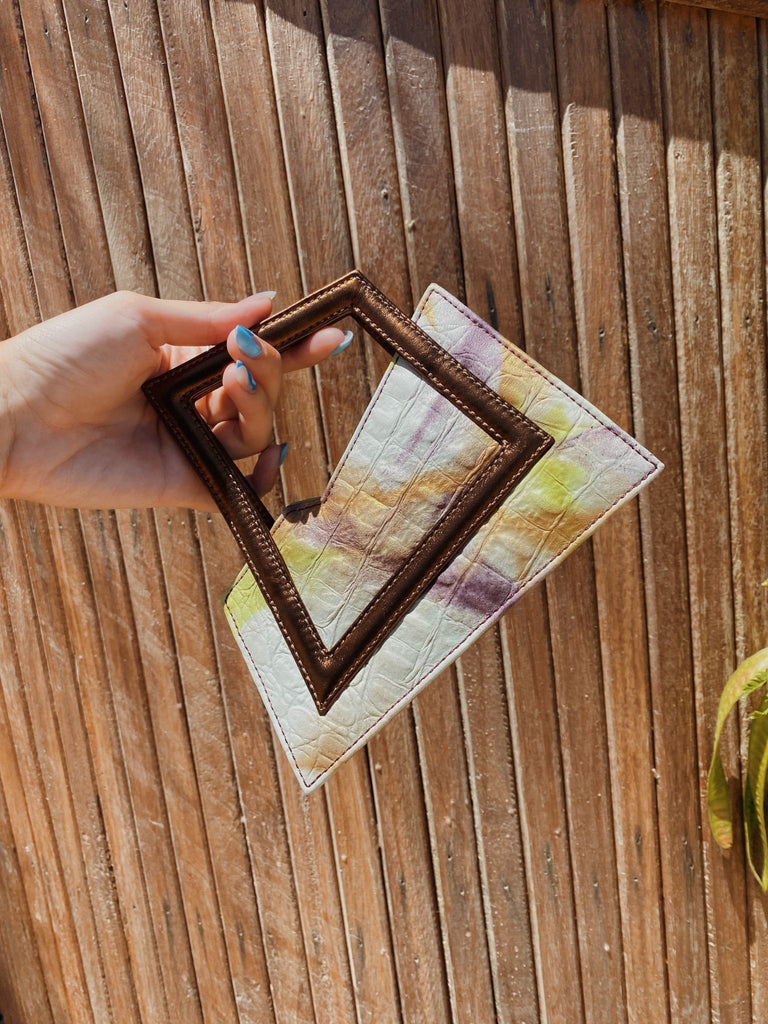 Aubergine Jari’Aa Square Top Handle - Maison OrientAlielMaison OrientMini Bags