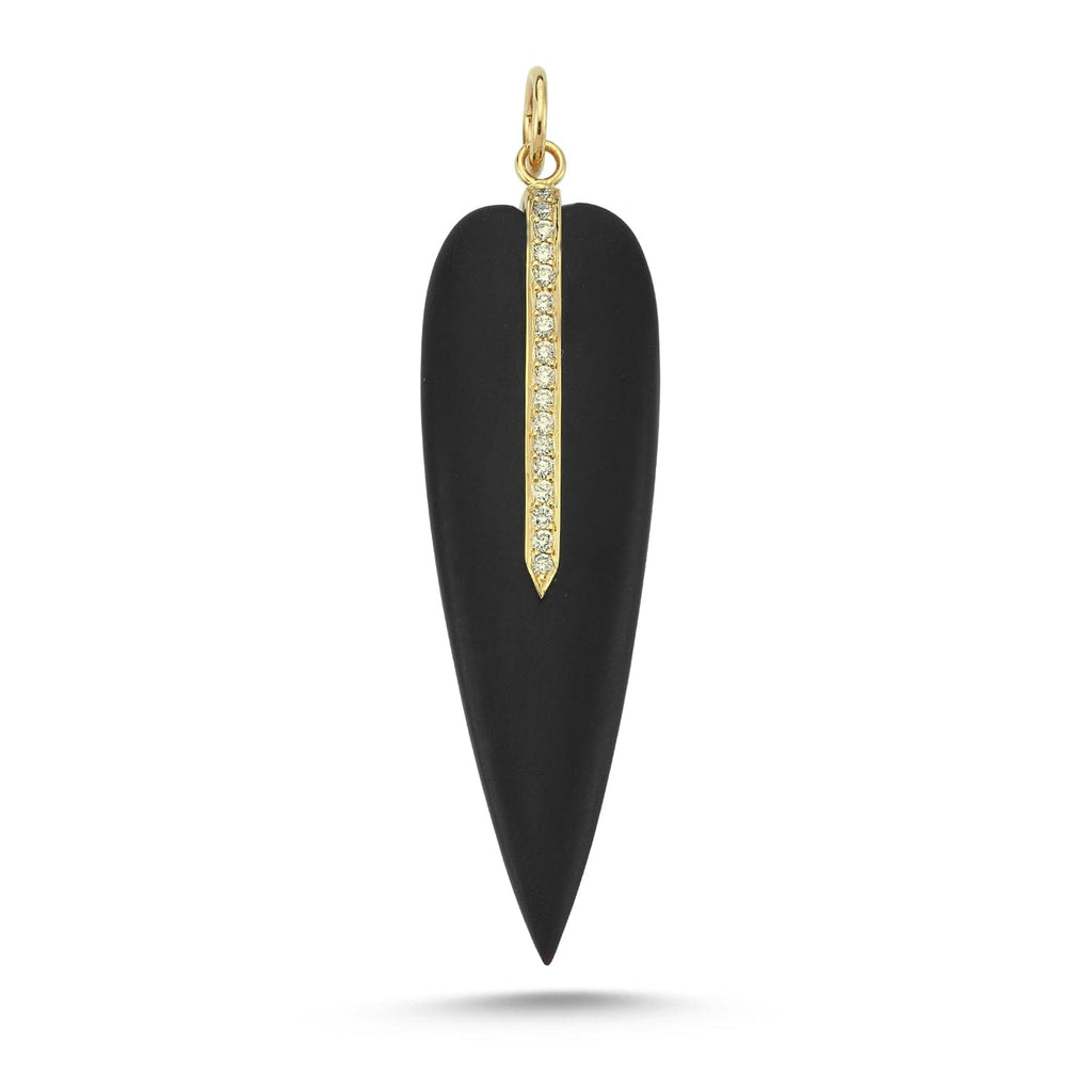 Black Onyx Hearth Charm - Maison OrientCrushMaison OrientCharms & Pendants