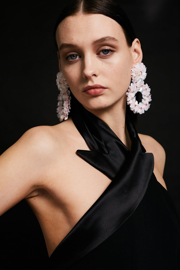Blush Yasmine Hoops - Maison OrientPinar OzevlatMaison Orient
