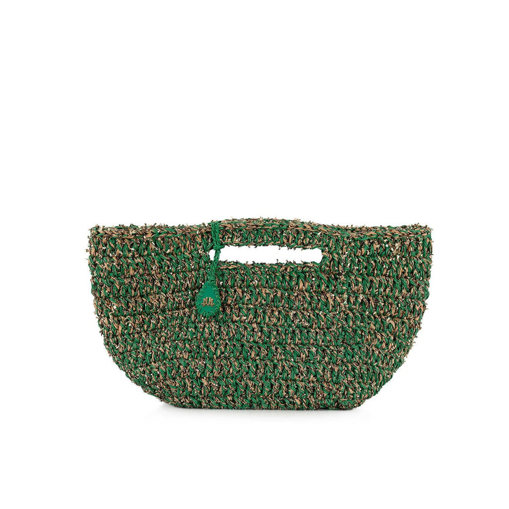 CAPRI IN CLASSIC GREEN BASKET TOTE - Maison OrientJIMBAMaison OrientTote Bags