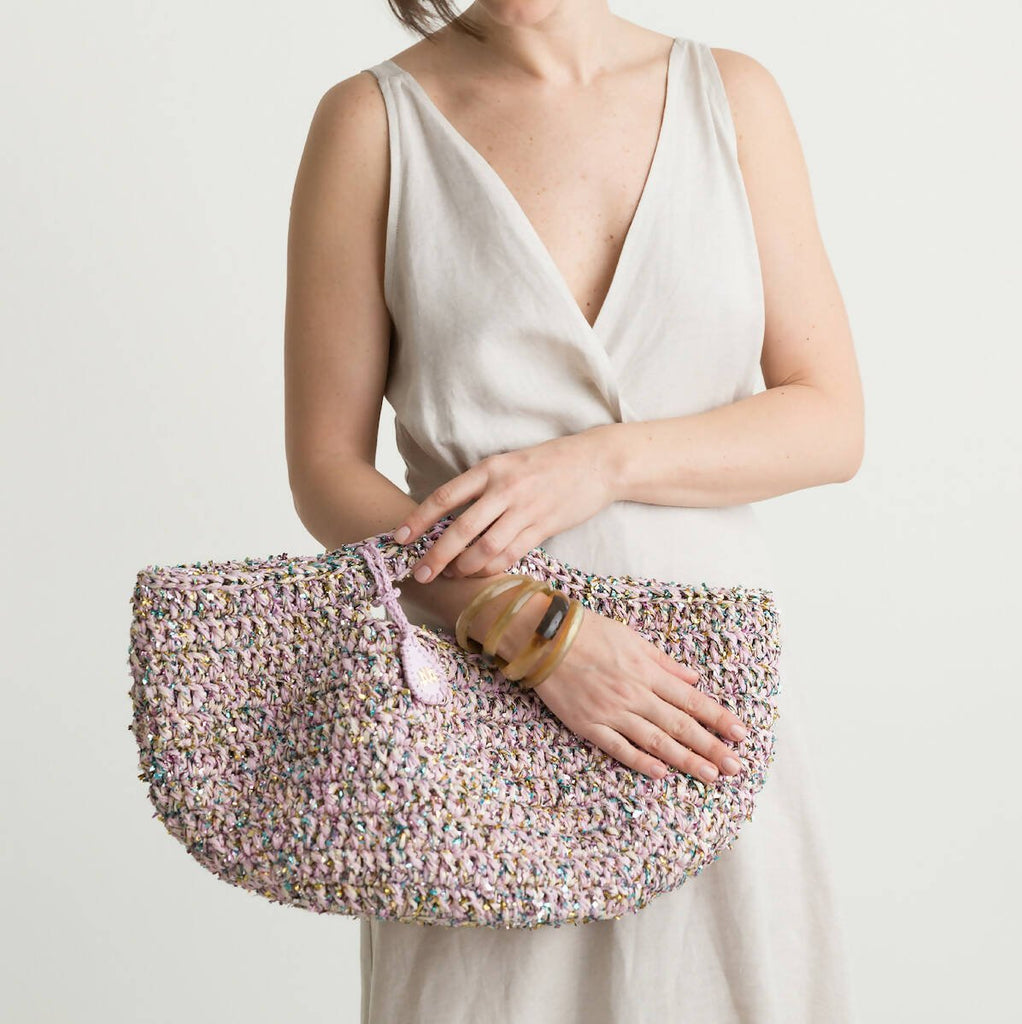 CAPRI IN LAVENDER BASKET TOTE - Maison OrientJIMBAMaison OrientTote Bags