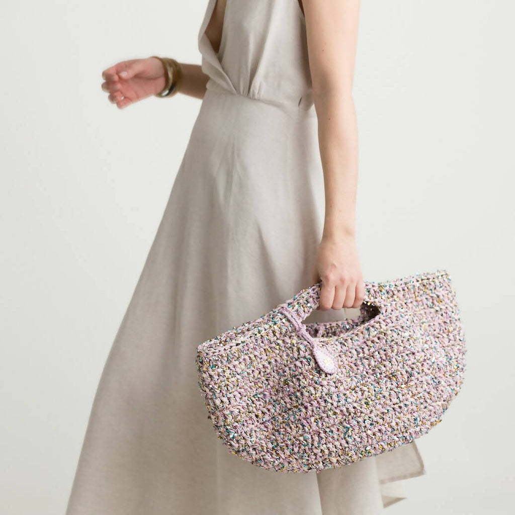 CAPRI IN LAVENDER BASKET TOTE - Maison OrientJIMBAMaison OrientTote Bags