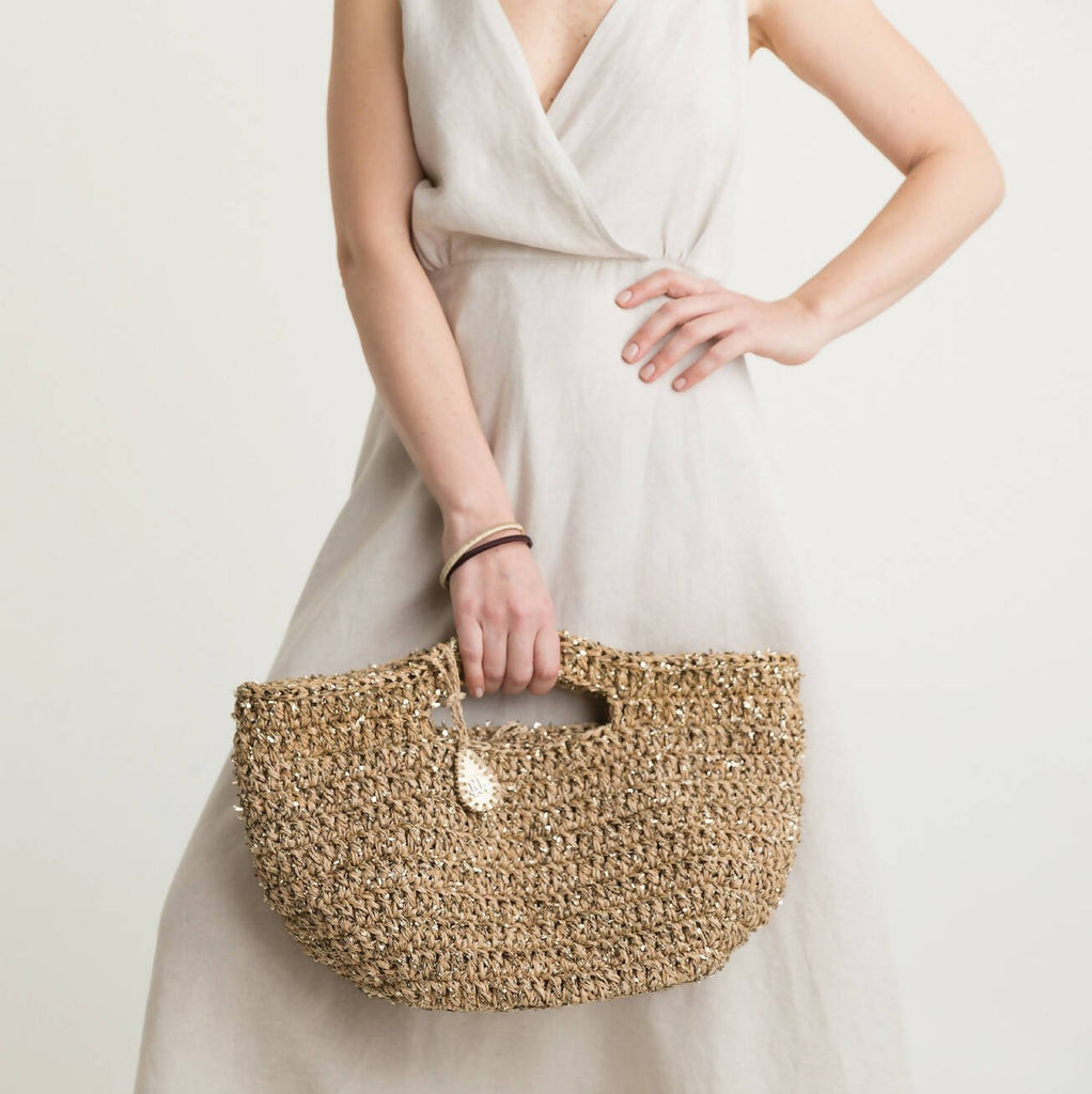 CAPRI IN NATURAL BASKET TOTE - Maison OrientJIMBAMaison OrientTote Bags