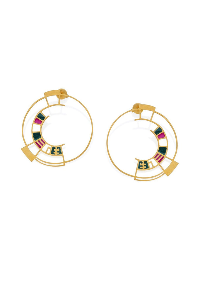 Circle Me Hoops - Maison OrientRoma NarsinghaniMaison OrientEarrings