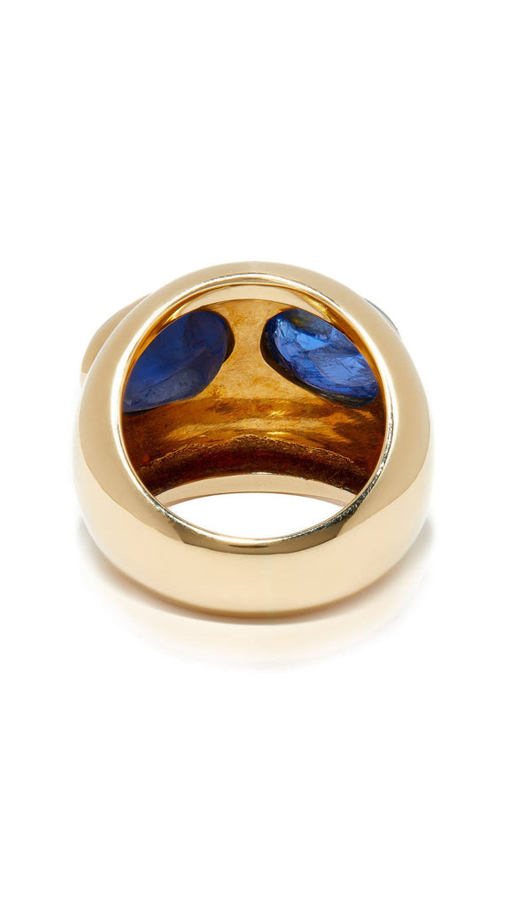 Contemporary Sapphire Cocktail Ring - Maison OrientYazJewelsMaison OrientRings