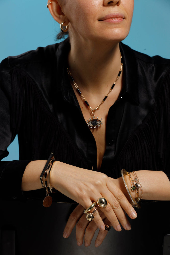 Crush Black Onyx W Chain - Maison OrientCrushMaison OrientNecklaces