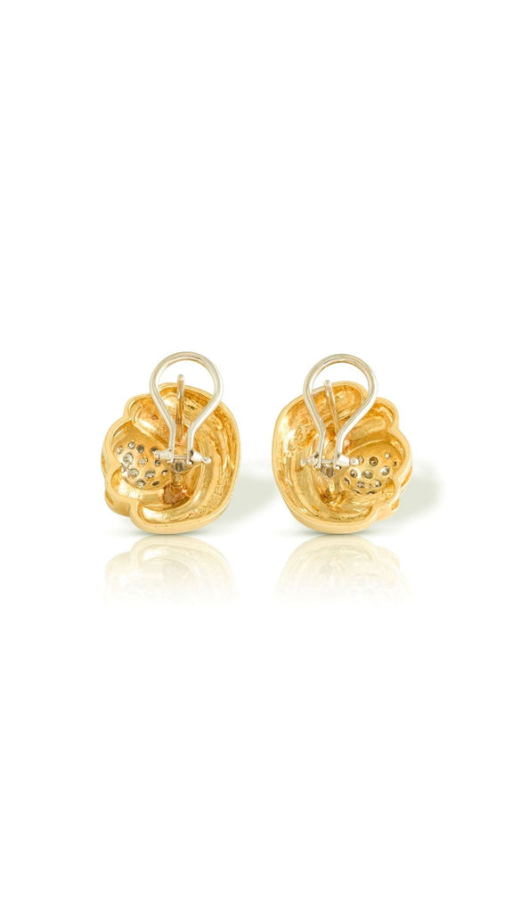 Diamond Brackets Drop Earrings - Maison OrientYazJewelsMaison OrientEarrings