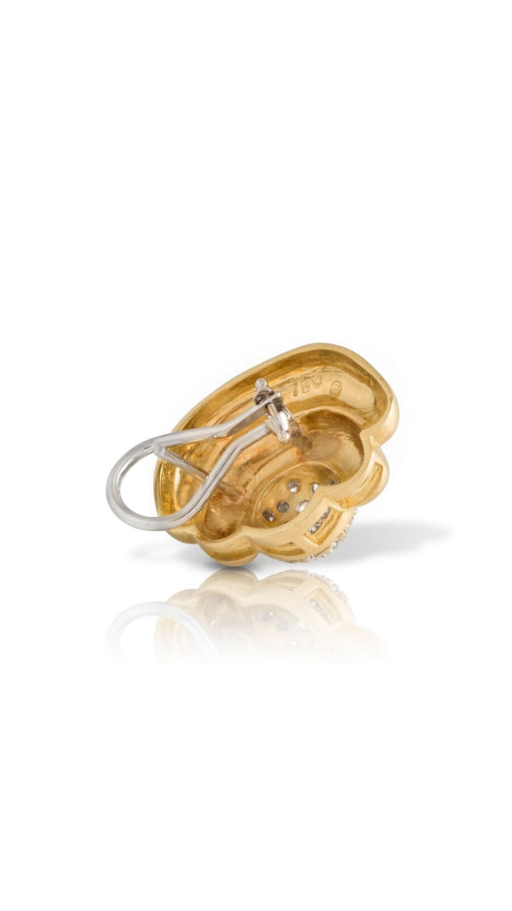 Diamond Brackets Drop Earrings - Maison OrientYazJewelsMaison OrientEarrings