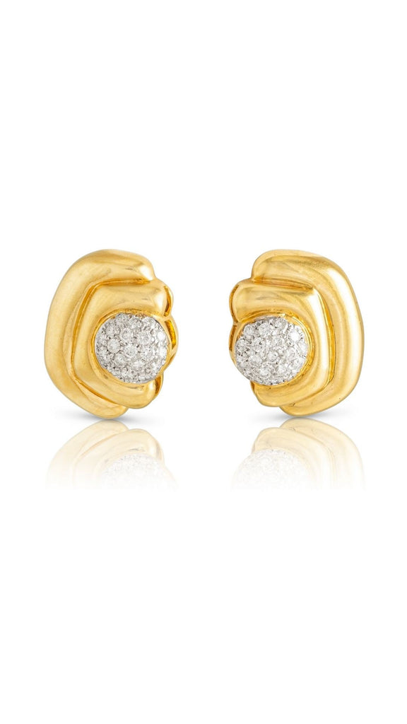 Diamond Brackets Drop Earrings - Maison OrientYazJewelsMaison OrientEarrings