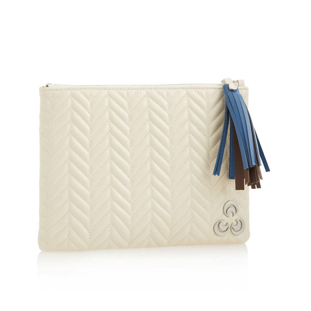 Dina At Anatolia Butter Cream Small - Maison OrientMiselaMaison OrientClutch Bags