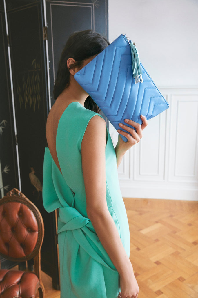 Dina At Mardin Butter Cream Large - Maison OrientMiselaMaison OrientClutch Bags