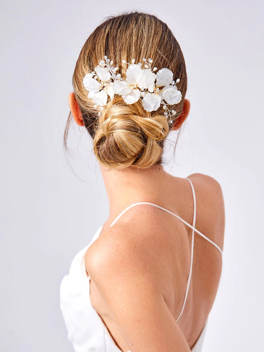 DREAMY FLOWER HAIR COMB