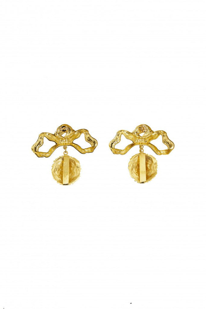 Earrings With Face Of A Lion - Maison OrientNatia X LakoMaison OrientEarrings