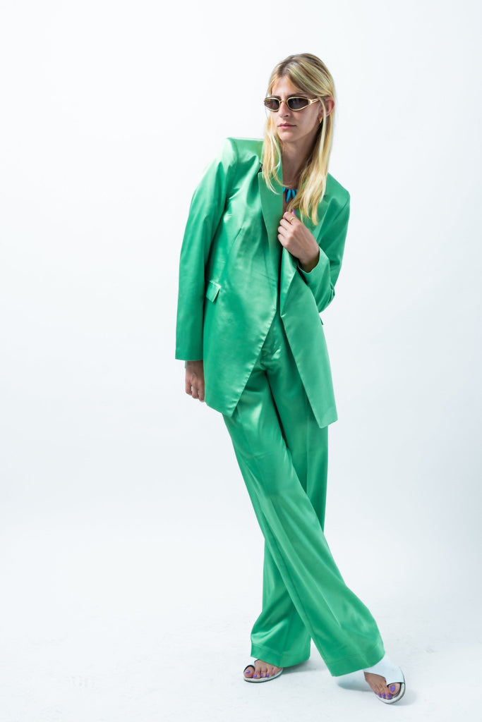 Florida : The Shiny Mint Green Suit - Maison OrientPurple PepperMaison OrientSuits