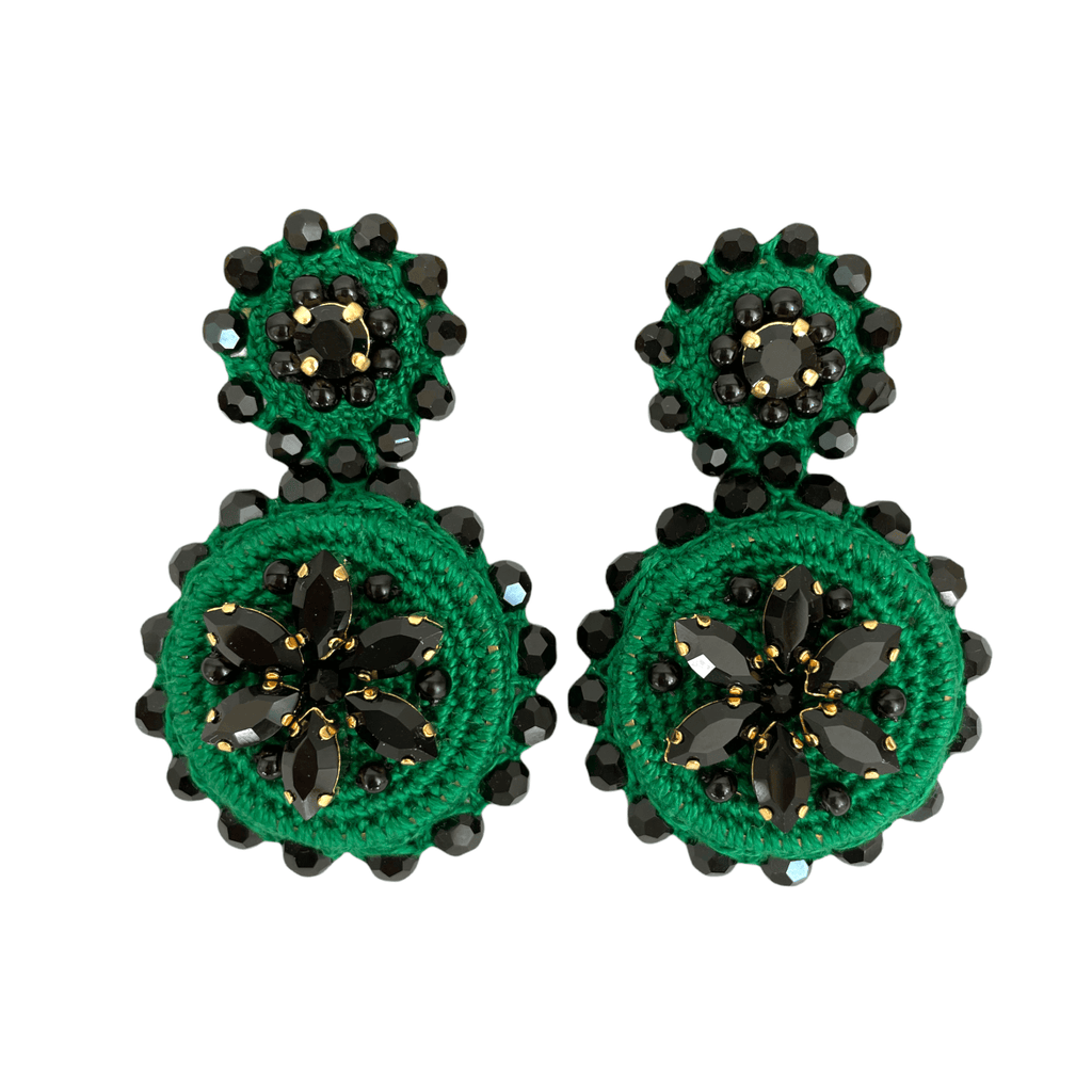 Flower Drop Emerald - Maison OrientPinar OzevlatMaison OrientEarrings