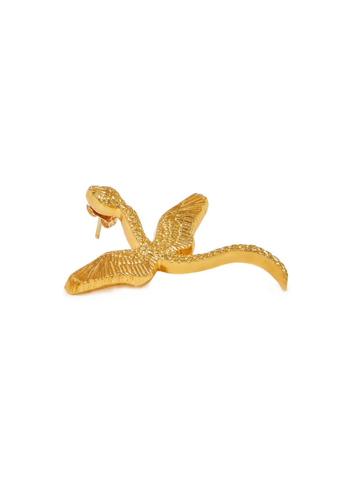 Flying snake earring | Maison Orient