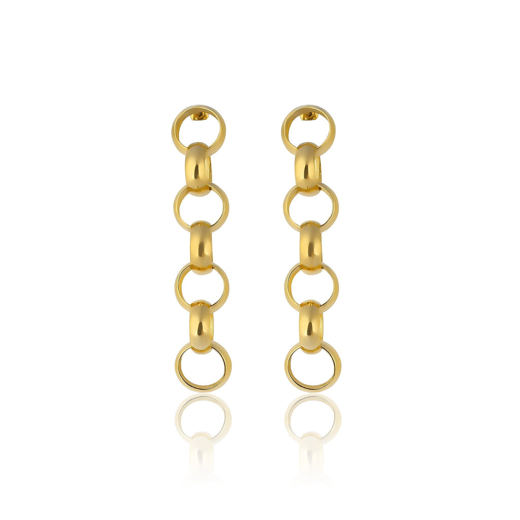 Gaia Chain Drop Earrings - Small Chains - Maison OrientMaison SoulaMaison OrientEarrings