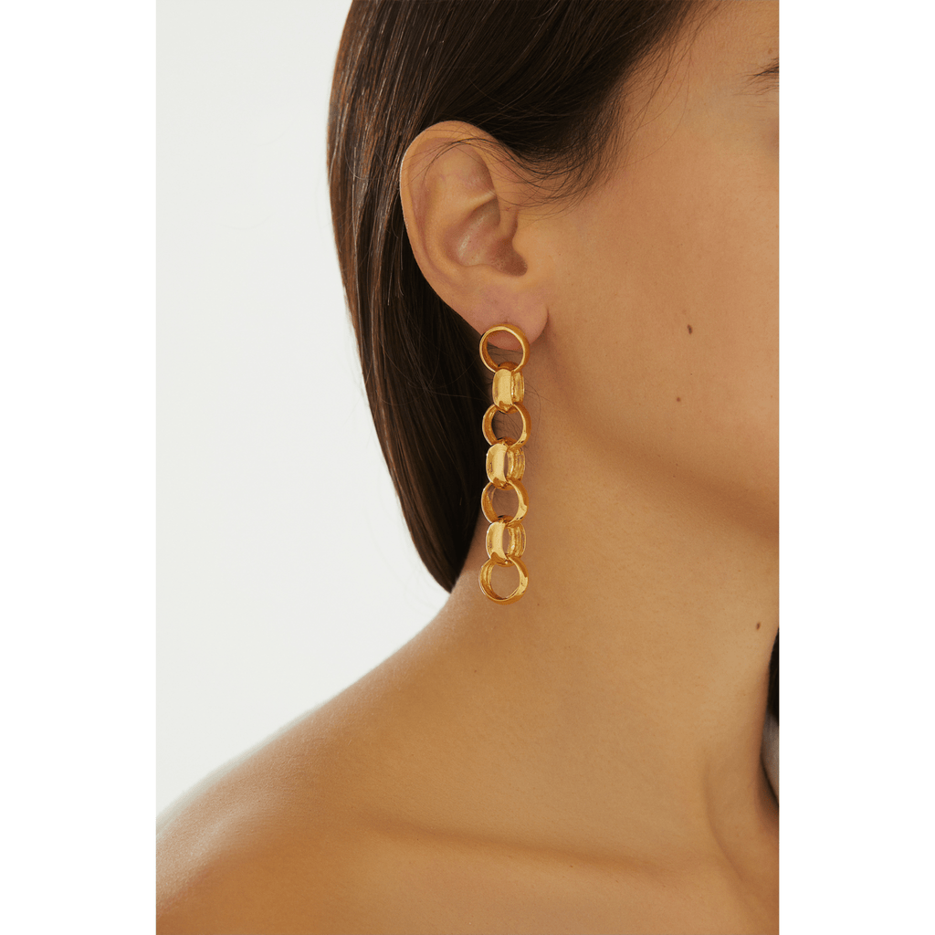 Gaia Chain Drop Earrings - Small Chains - Maison OrientMaison SoulaMaison OrientEarrings