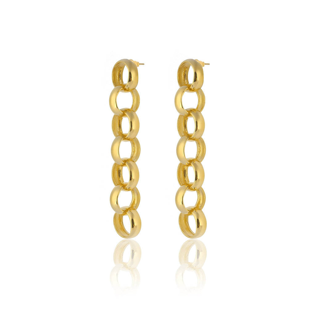 Gaia Chain Drop Earrings - Small Chains - Maison OrientMaison SoulaMaison OrientEarrings