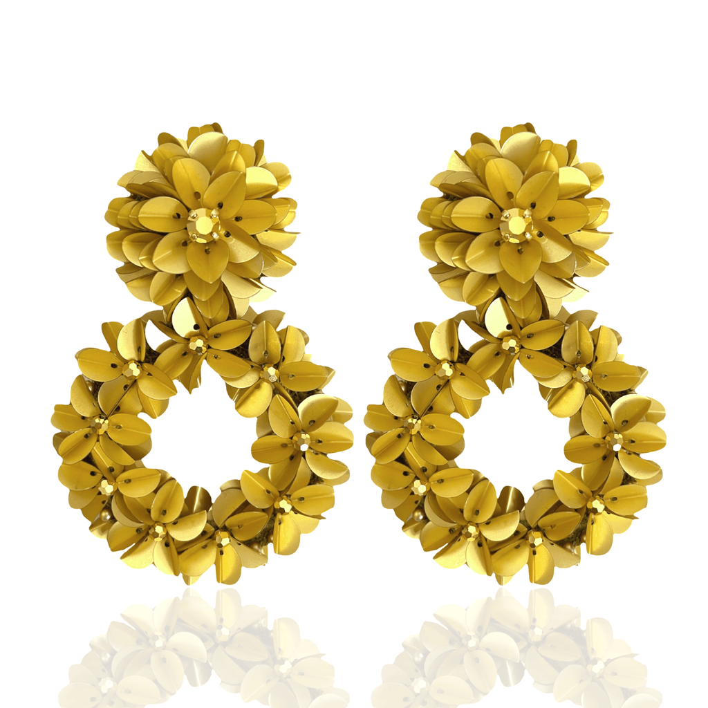 Gold Yasmine Hoops - Maison OrientPinar OzevlatMaison Orient